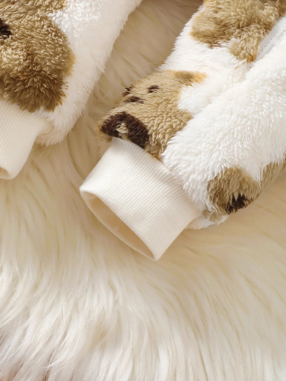 combinaison bebe ours manche elastique poignet
