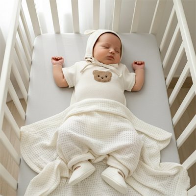 combinaison bebe ourson sommeil 
