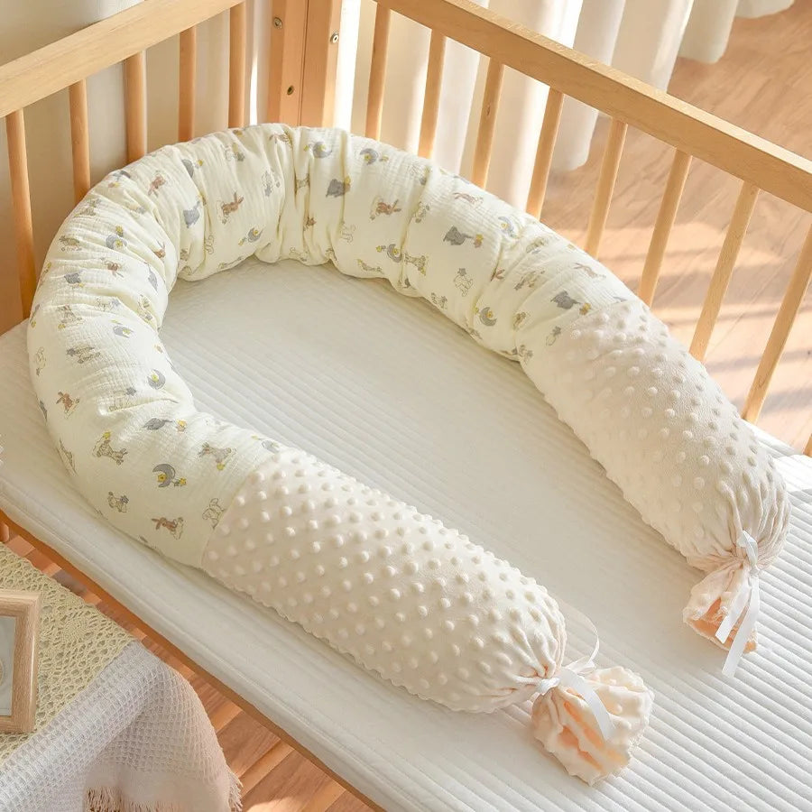 contour de lit de bébé doublure petits animaux