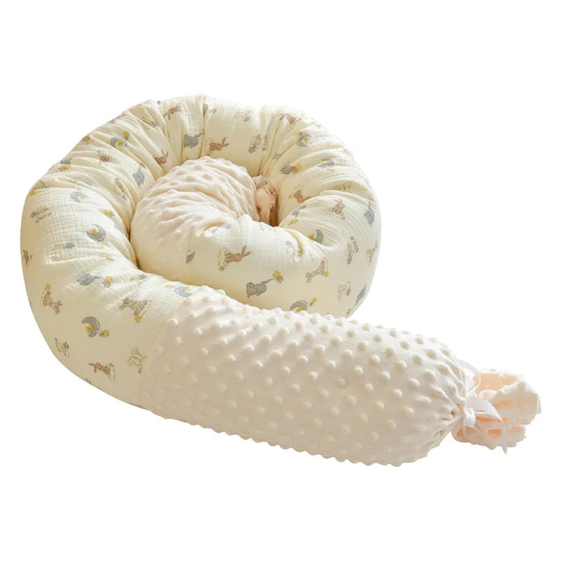 contour de lit de bébé doublure petits lapin