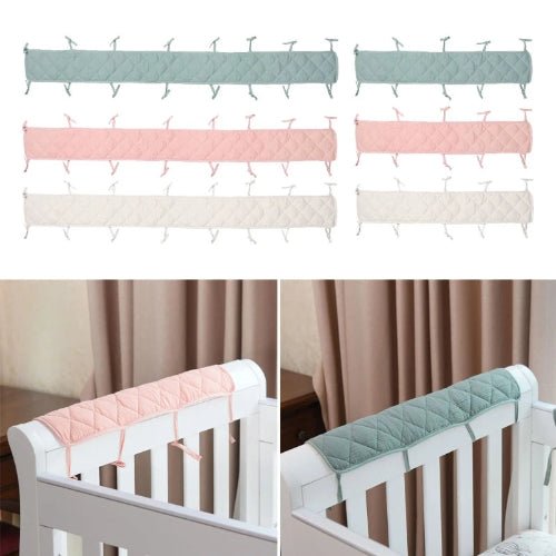 Contour Lit Bébé Anti-Morsure - Velours Doux contours de lit pour bebe 3 couleurs 