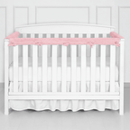 Protection lit bébé et Couchette rail rose