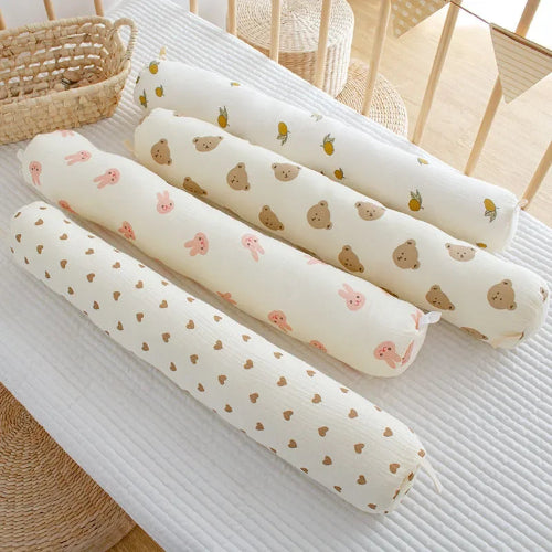 coussin bébé pour dormir lapin rose
