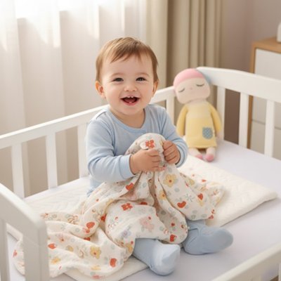 couverture pour emmailloter bebe assis