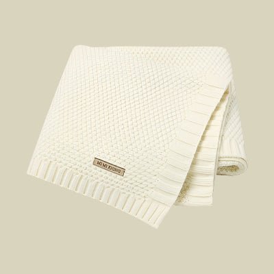 Couverture Laine Bébé Douillet Confo - Thermorégulation
 couverture chaude blanche beige