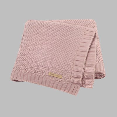 Couverture Laine Bébé Douillet Confo - Thermorégulation
 couverture chaude rose