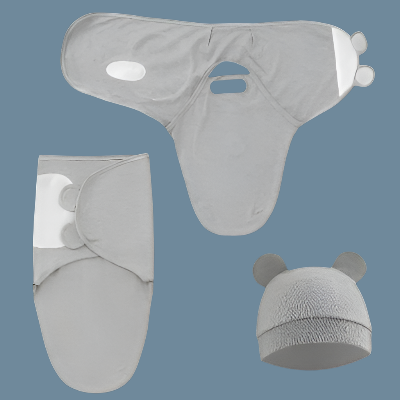 
couverture emmaillotage bébé garçon 