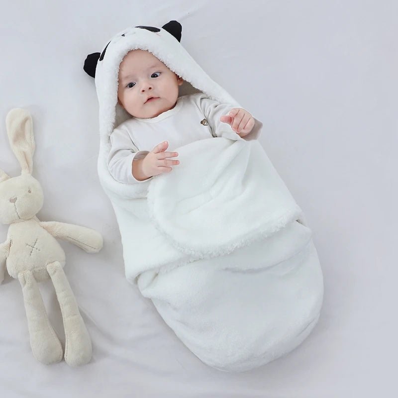 couverture emmaillotage bebe panda