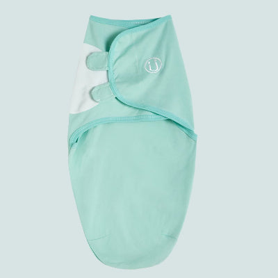 couverture emmaillotage verte