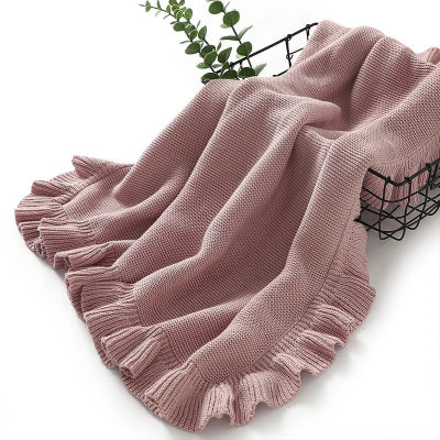 couverture en coton douce