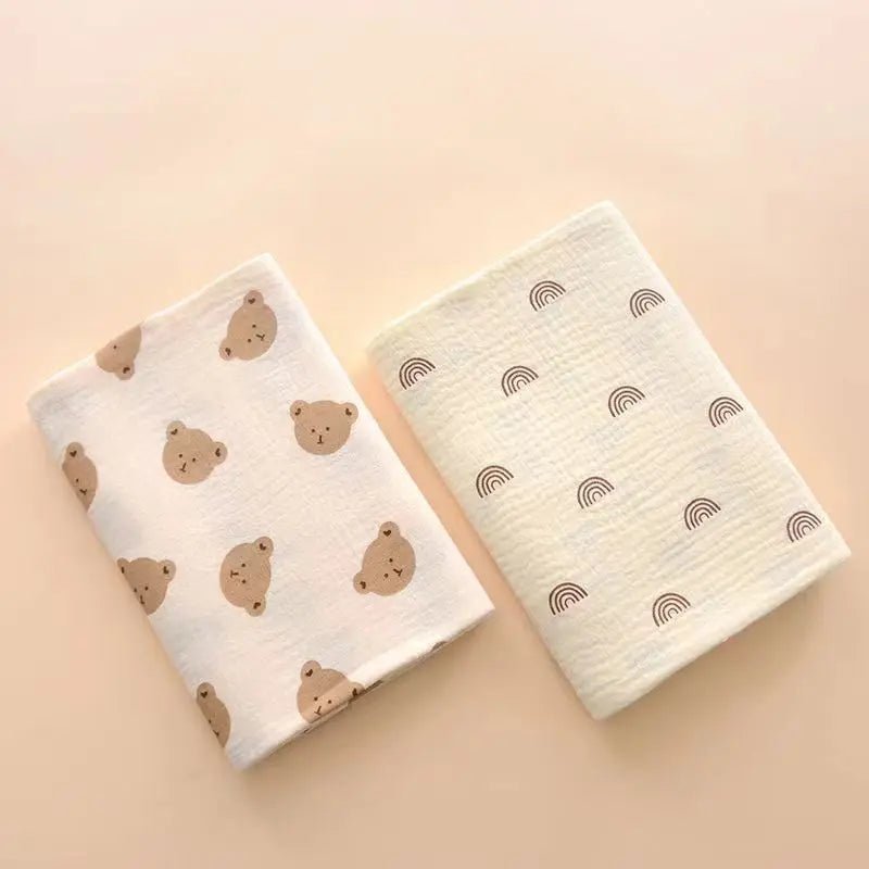 couverture legere bebe duo petit ours
