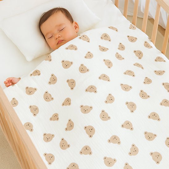 couverture legere bebe ourson