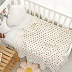 couverture legere bebe  petits coeurs