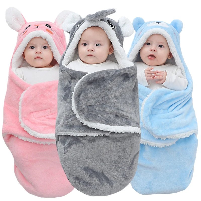 couverture pour emmaillotage trio bebe