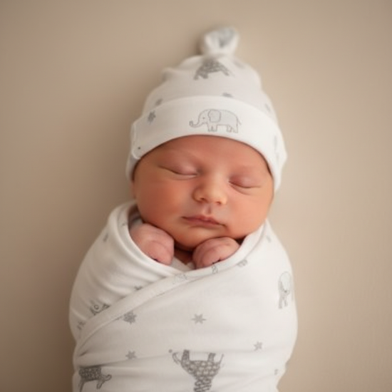 couverture pour emmailloter Gros plan bébé couverture animaux