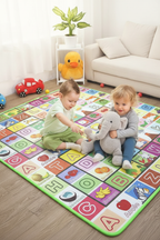 Tapis d'eveil BEBE Deux bébés toutou éléphant tapis