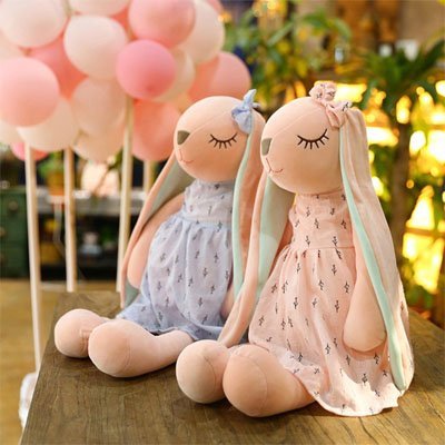 doudou naissance fille
et doudou bebe fille Peluche lapin