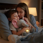 doudou pour bébé garçon avec sa maman 