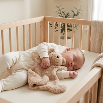 doudou bebe garcon bege bebe sommeil