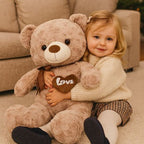 ours en peluche geant et doudou garcon