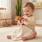  Doudou Renard Le Petit Rusé - Peluche Bio Douce Doudou renard bebe petite fille