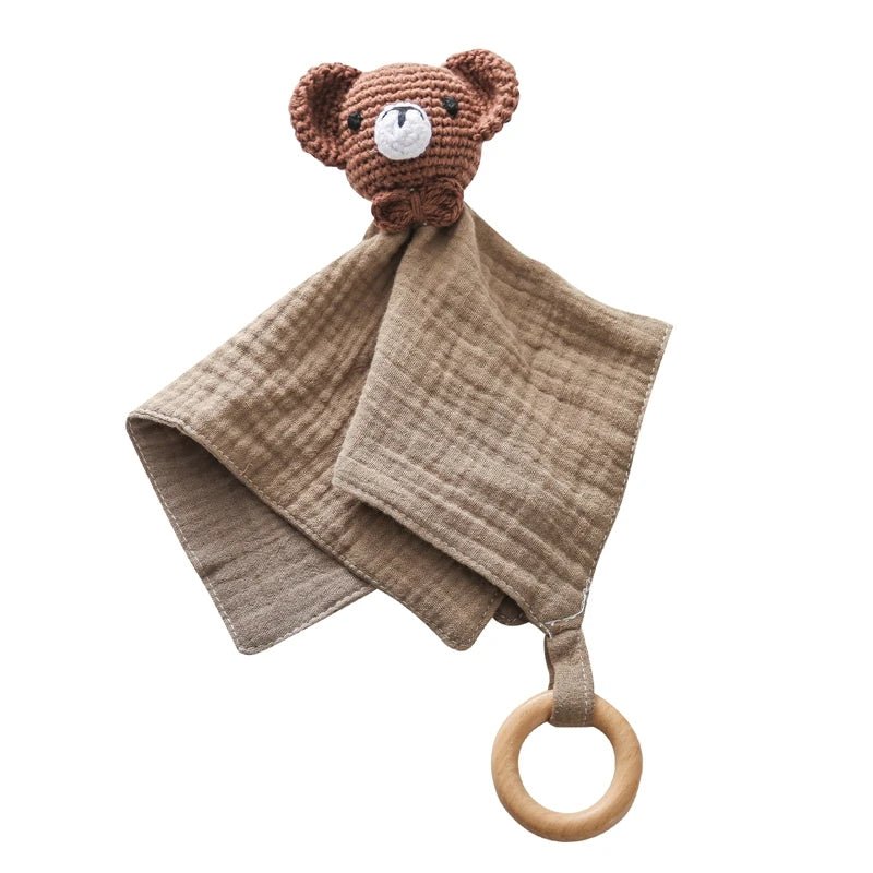 doudou bébé douceur brune