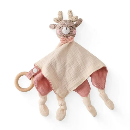 doudou bébé douceur elk rose