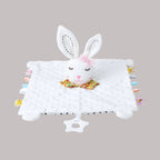 Doudou Bébé Joyeux - Peluche Apaisante Multicolore doudou de naissance douceur lapin