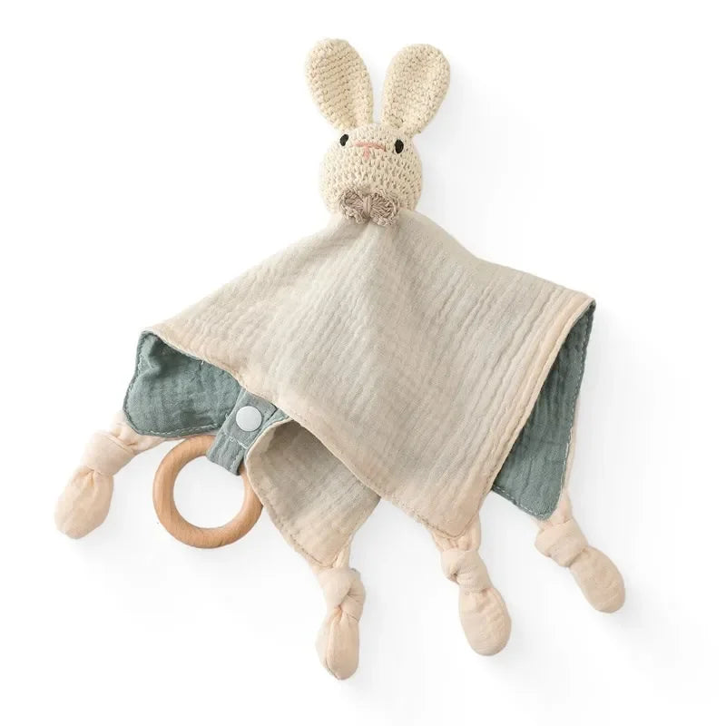 doudou bébé douceur lapin beige