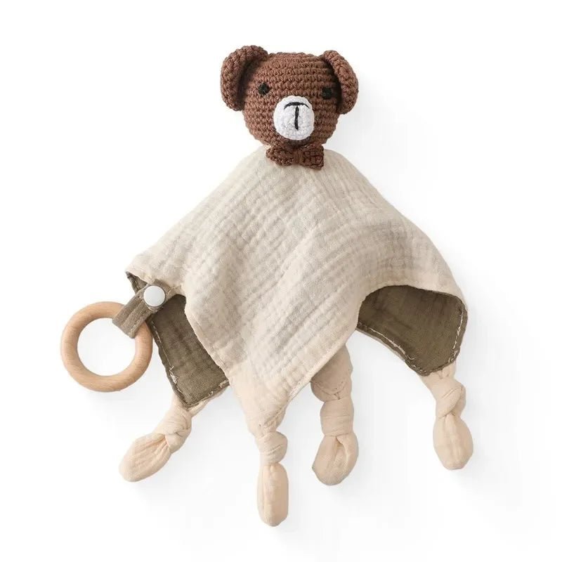 Doudou Bébé Garçon Lien d'Amour - Peluche Réversible
doudou original bebe douceur ourson