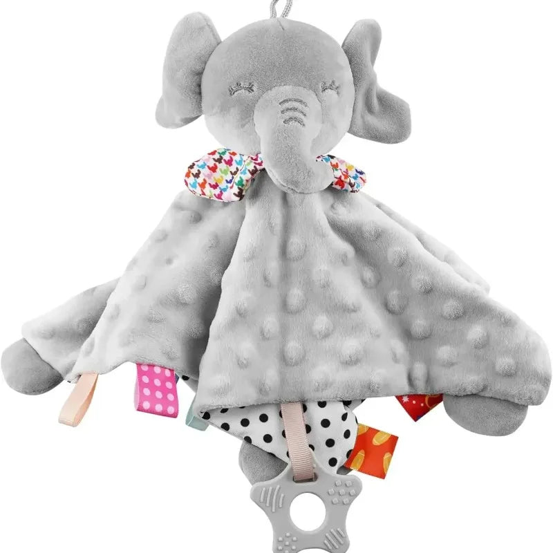 doudou bébé fille gris elephant