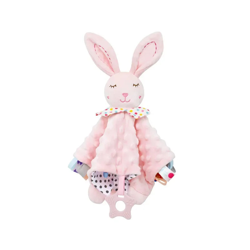 doudou bébé fille rose lapin 