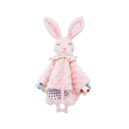 doudou bébé fille rose lapin 