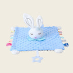 doudou enfants lapin bleu