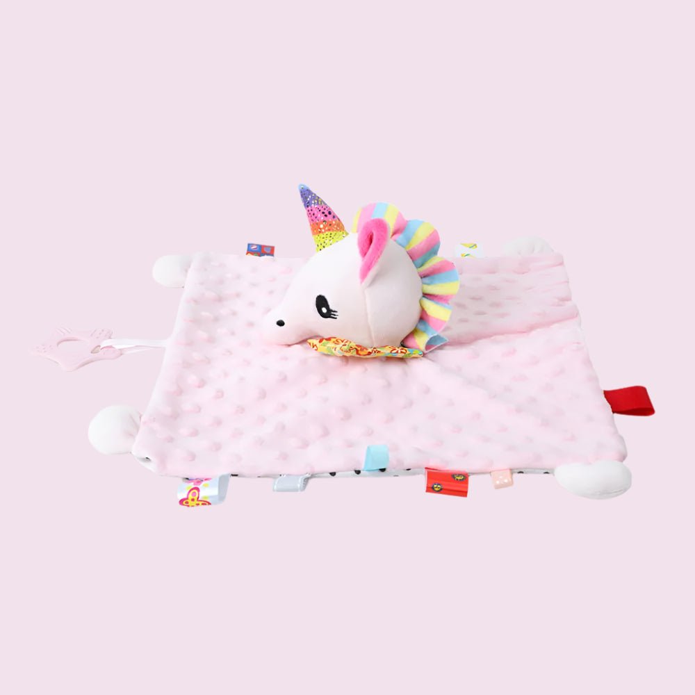 doudou bébé lapin licorne
