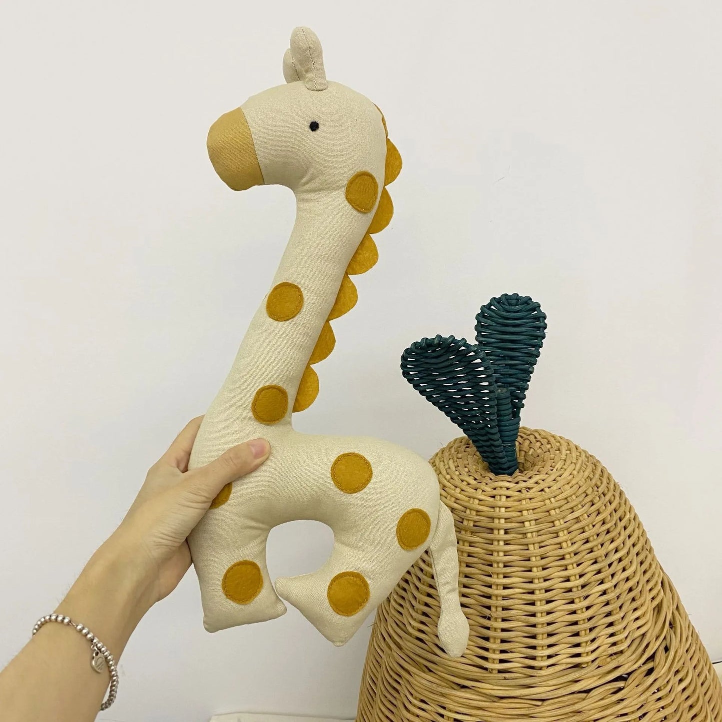 doudou bebe animaux girafe