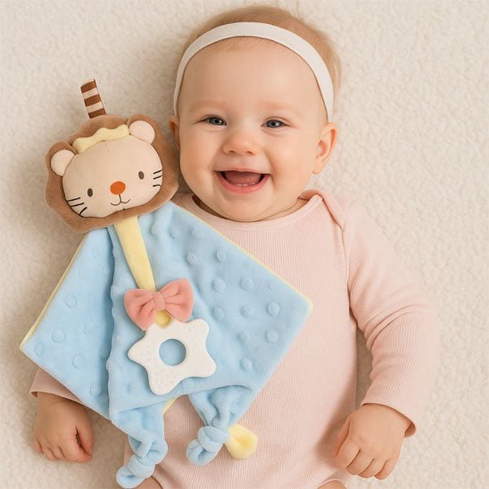 Doudou Bébé Copain Apaisant - Peluche Réconfortante
doudou bebe fille lion 