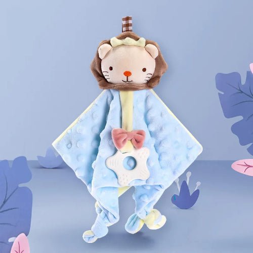 Doudou Bébé Copain Apaisant - Peluche Réconfortante
doudou bebe lion bleu 