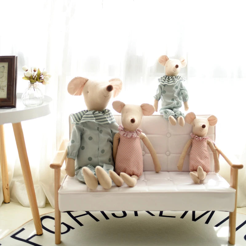 doudou bebe souris fun quatuor