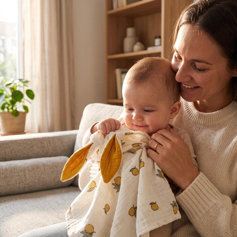 doudou mixte pour bébé maman se colle sur bebe 
