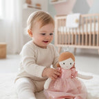 Doudou Naissance Fille Copine Princesse - Poupée Chiffon
doudou naissance fille couronne