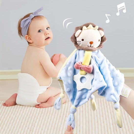 Doudou Bébé Copain Apaisant - Peluche Réconfortante
doudou pour bébé fille lion 