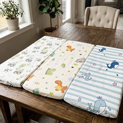Drap housse lit bebe trois selections 
