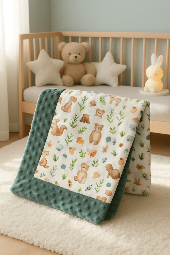 Couverture Bébé Forêt Magique - Animaux Doux
salon couverture douce