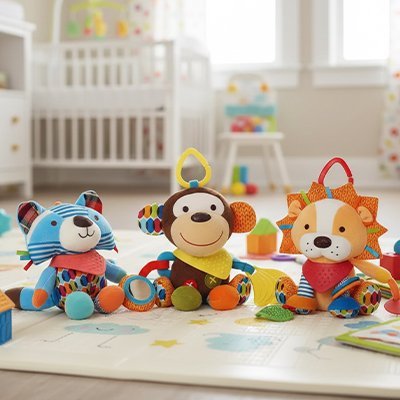 hocher bebe
et peluche bebe