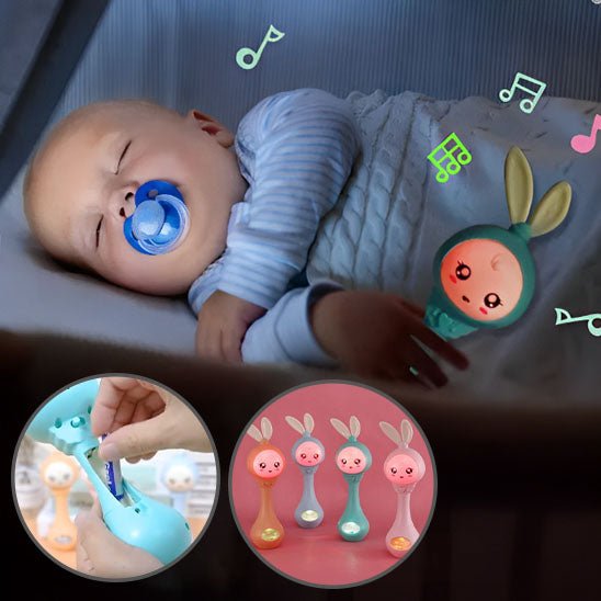 hochet Bebe qui dort avec musique 