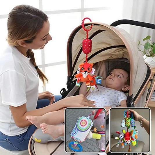  hochet bebe pour poussette avec maman 