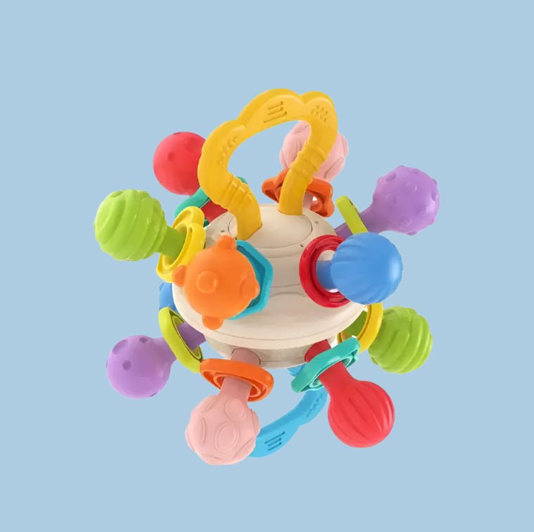 hochet pour bebe beige 