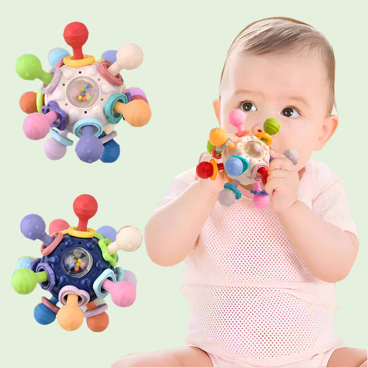 hochet pour bebe rotatif pour dentition 