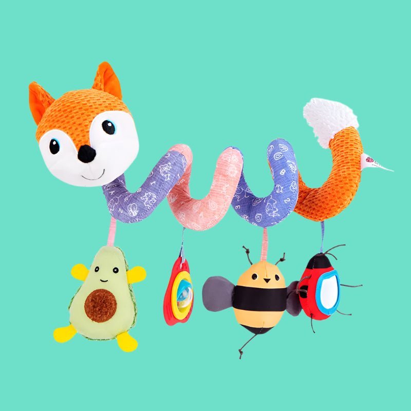 Hochet Bébé Musical Tornado - Peluche Sensorielle hochet pour bebe tornade animaux renard